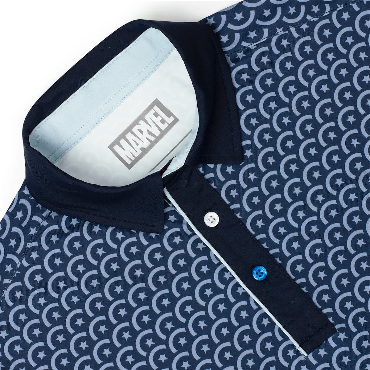 Captain America "Virtually Indestructible" – All-Day Polo - Image 5