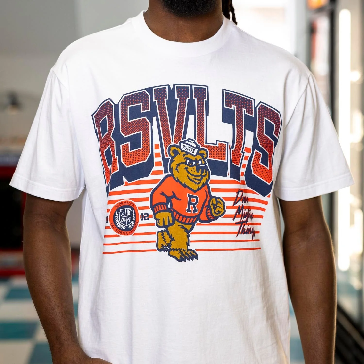Mascot March – Vintage Crewneck Tee