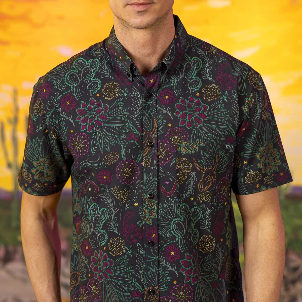 Midnight Mesa – KUNUFLEX Short Sleeve Shirt