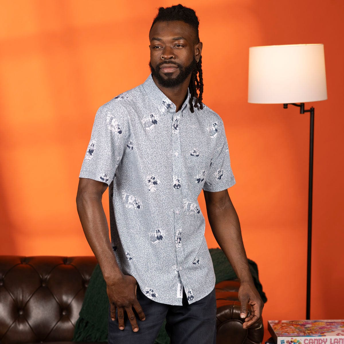 Monopoly "Funds & Games" – KUNUFLEX Short Sleeve Shirt - Image 3