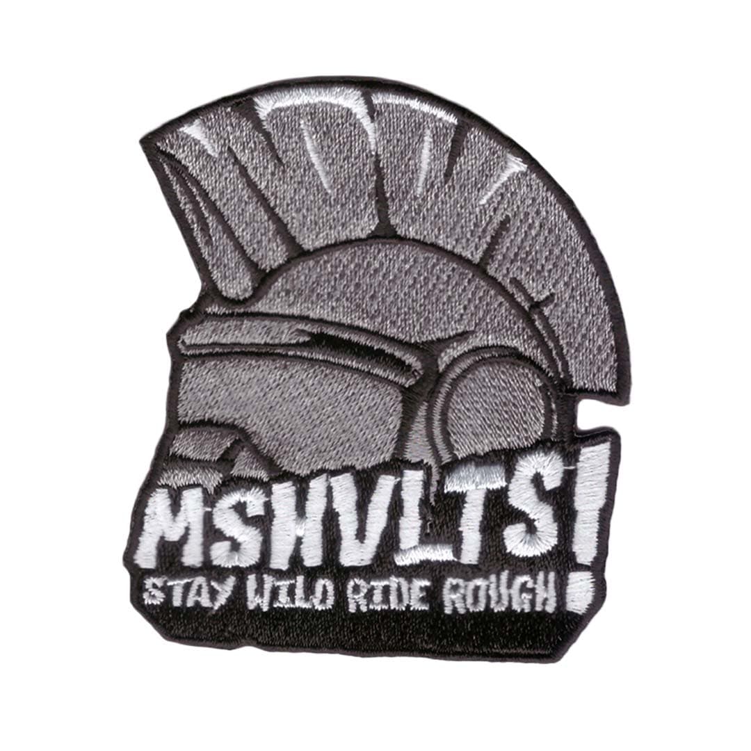 "Stay Wild Helmet" – Patch