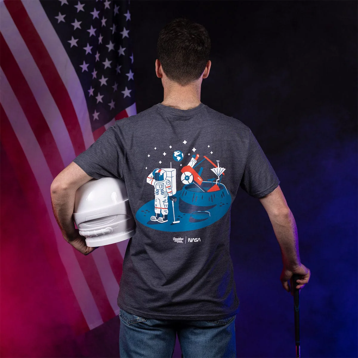 NASA "Moon Trap" – Crewneck Tee