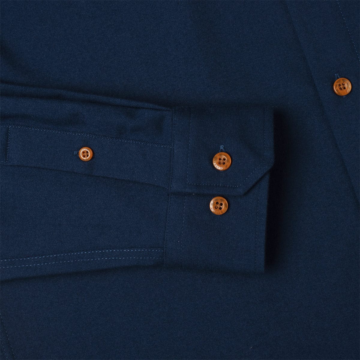 Navy – BorlandFlex™ Long Sleeve Flannel (2024 Fit) - Image 6