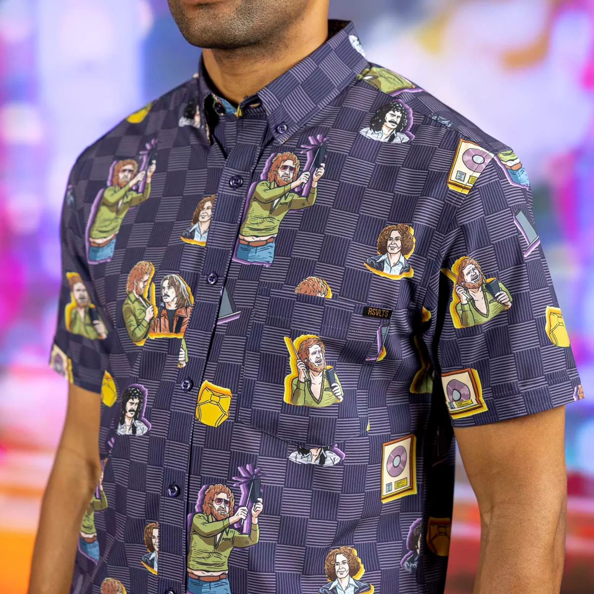 SNL50 "More Cowbell" – KUNUFLEX Short Sleeve Shirt - Image 4