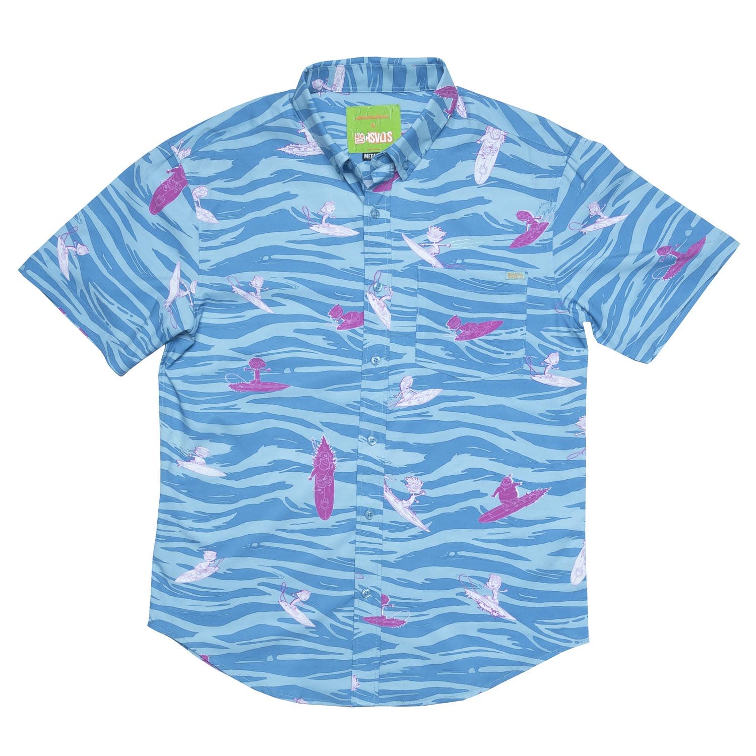 Rocket Power "Party Wave" – KUNUFLEX Short Sleeve Shirt - Image 5
