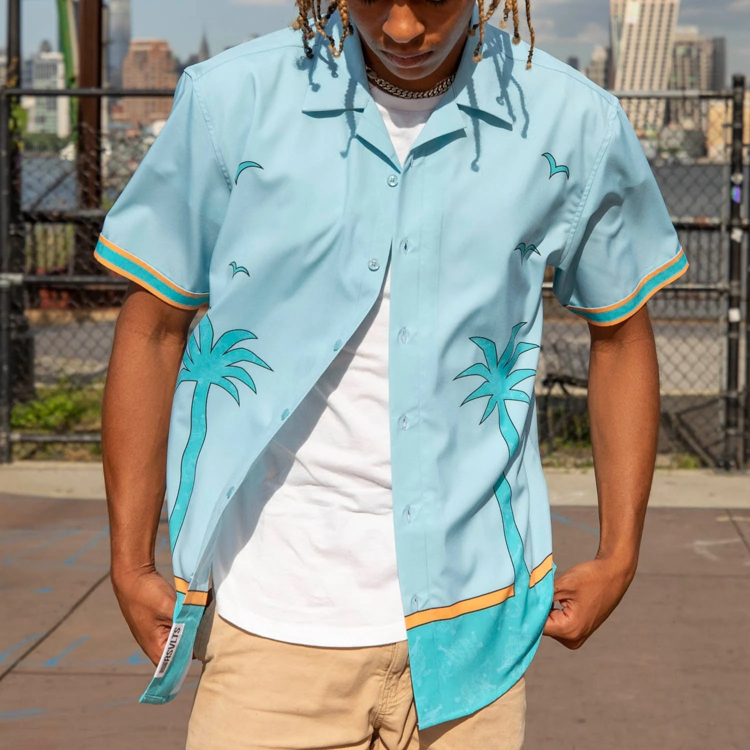 Rocket Power "The Uncle Tito" – Camp Collar KUNUFLEX Short Sleeve Shirt - Image 3