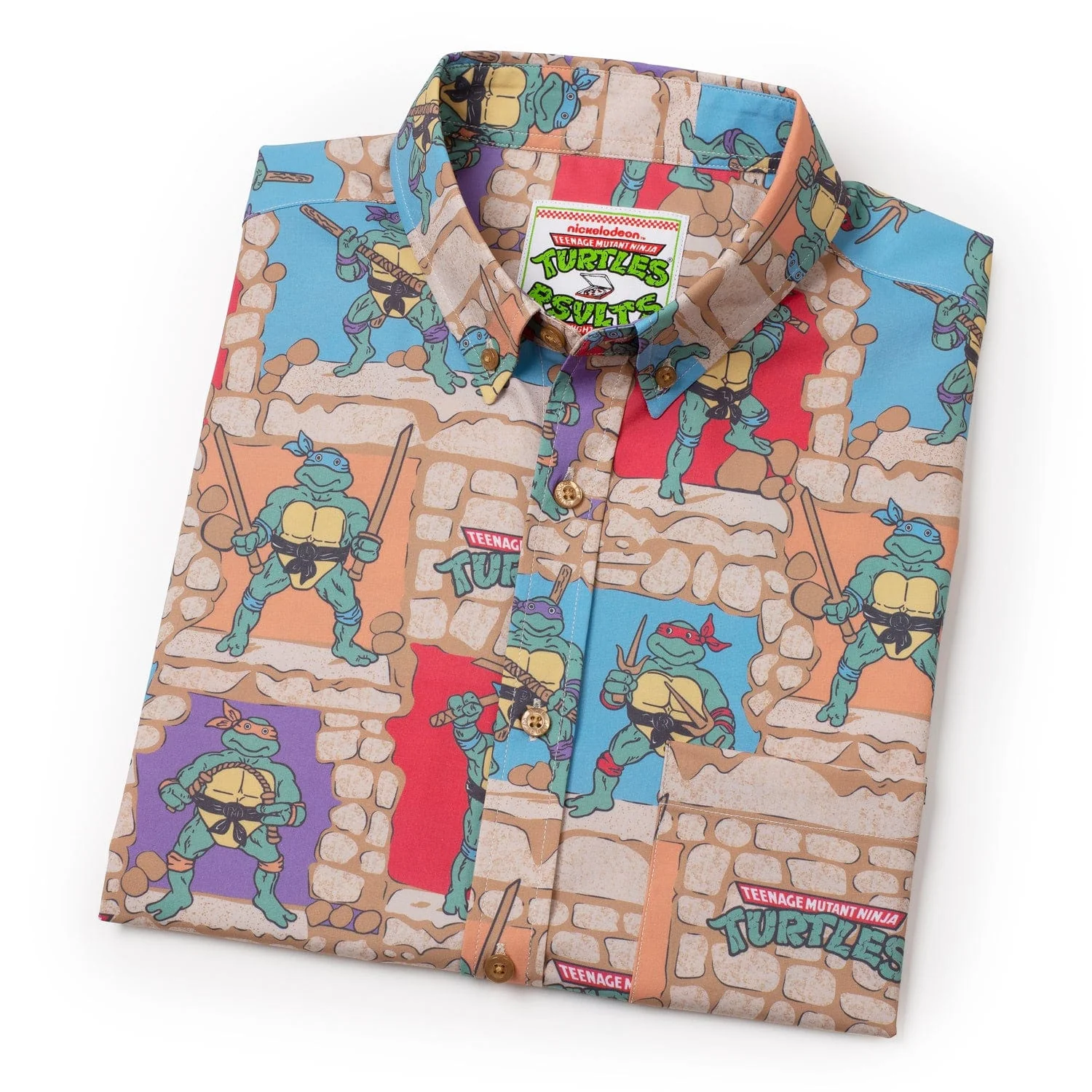 Teenage Mutant Ninja Turtles "Cowabunga Covers" – KUNUFLEX Short Sleeve Shirt - Image 13