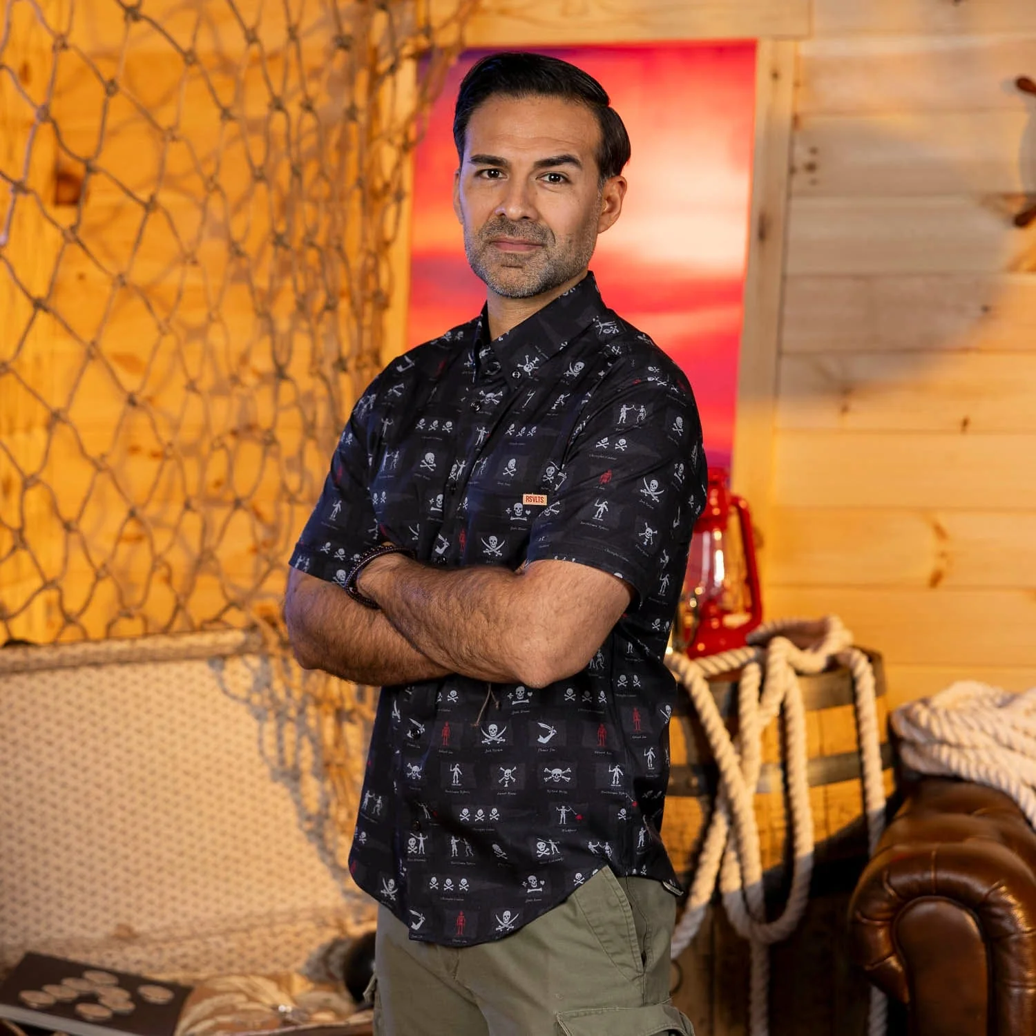 Not-So-Jolly Rogers – KUNUFLEX Short Sleeve Shirt - Image 3