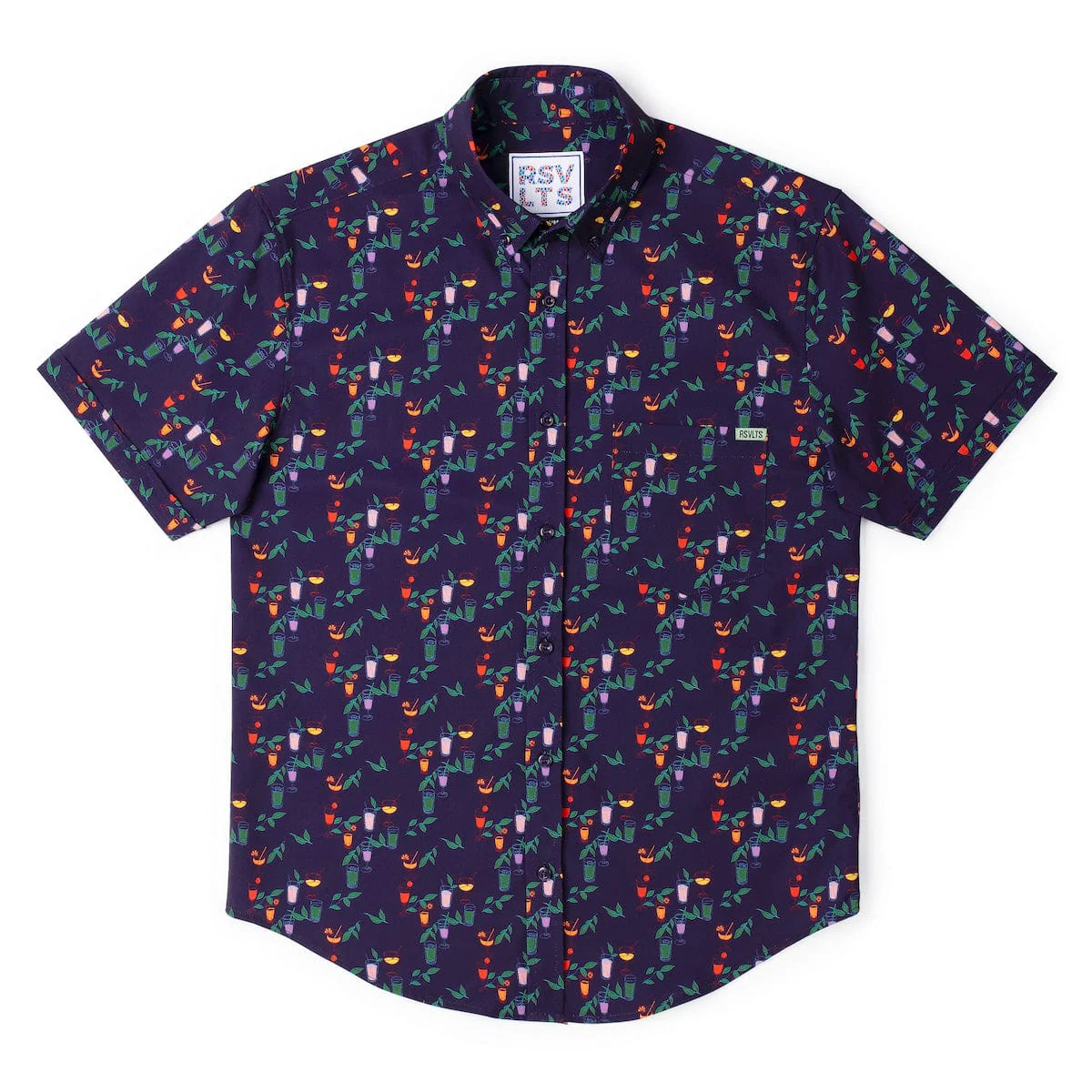 Off the Clock-tails – KUNUFLEX Short Sleeve Shirt - Image 3