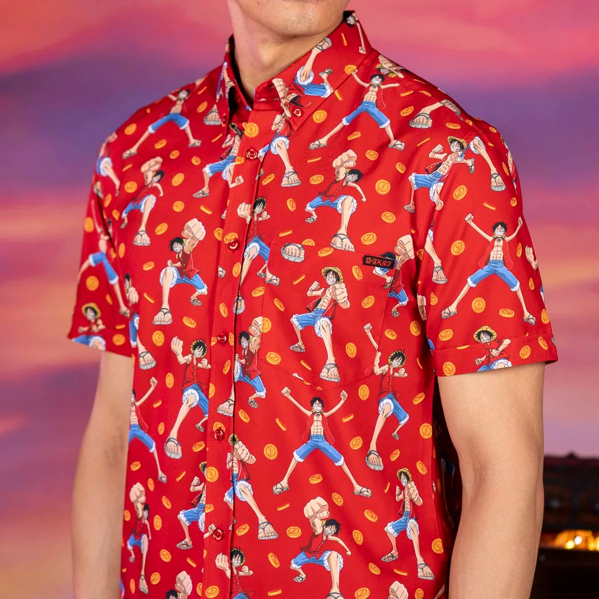 One Piece "I’m Going to Become…" – KUNUFLEX Short Sleeve Shirt - Image 4