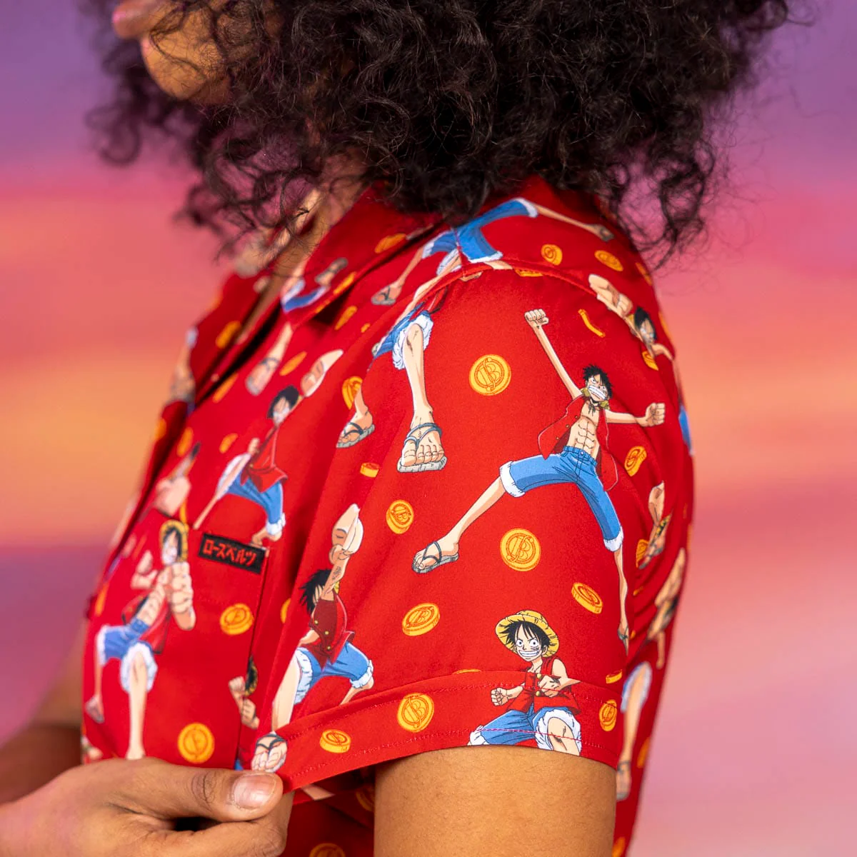 One Piece "I’m Going to Become…" – Women's KUNUFLEX Short Sleeve Shirt - Image 5