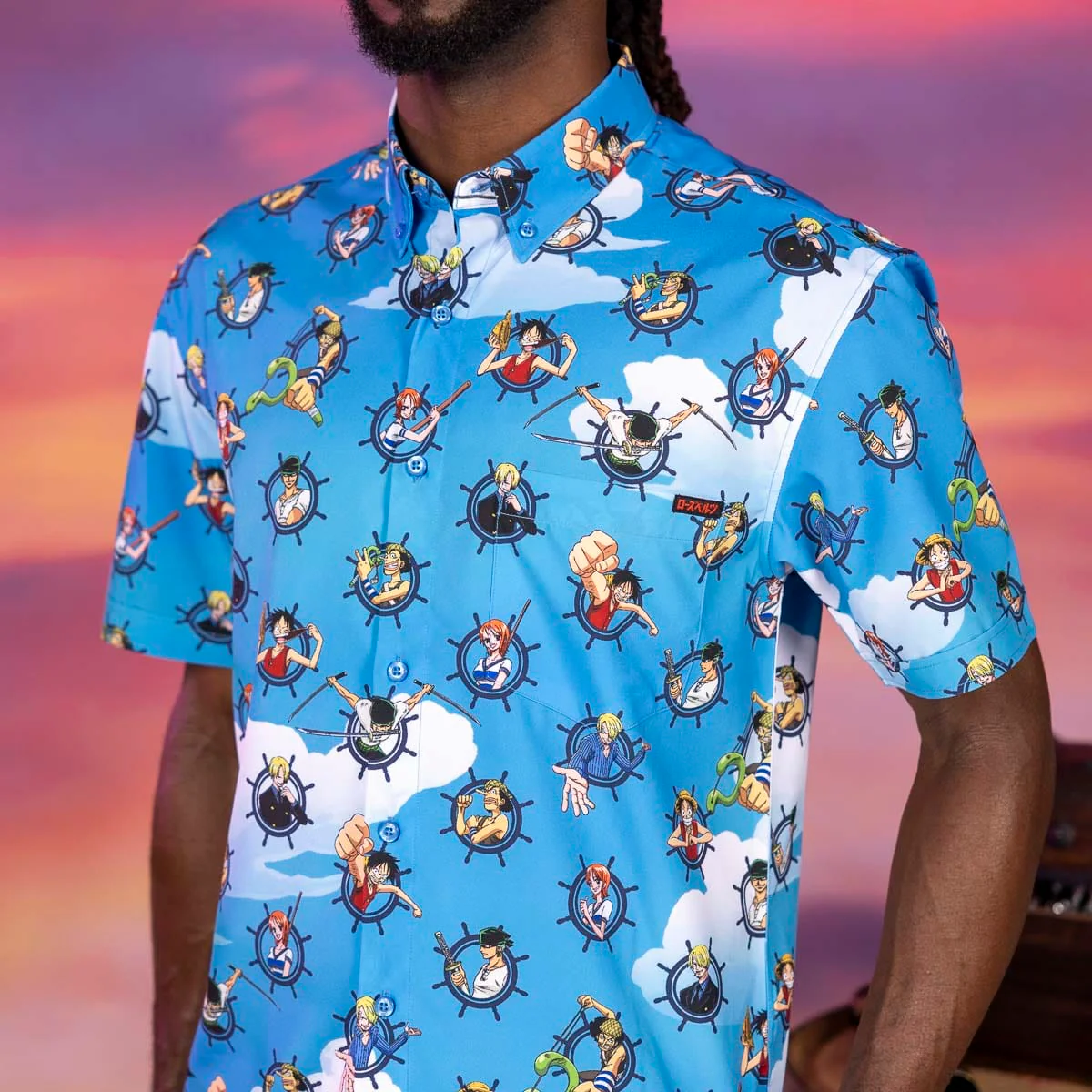 One Piece "Join My Crew!" – KUNUFLEX Short Sleeve Shirt - Image 4