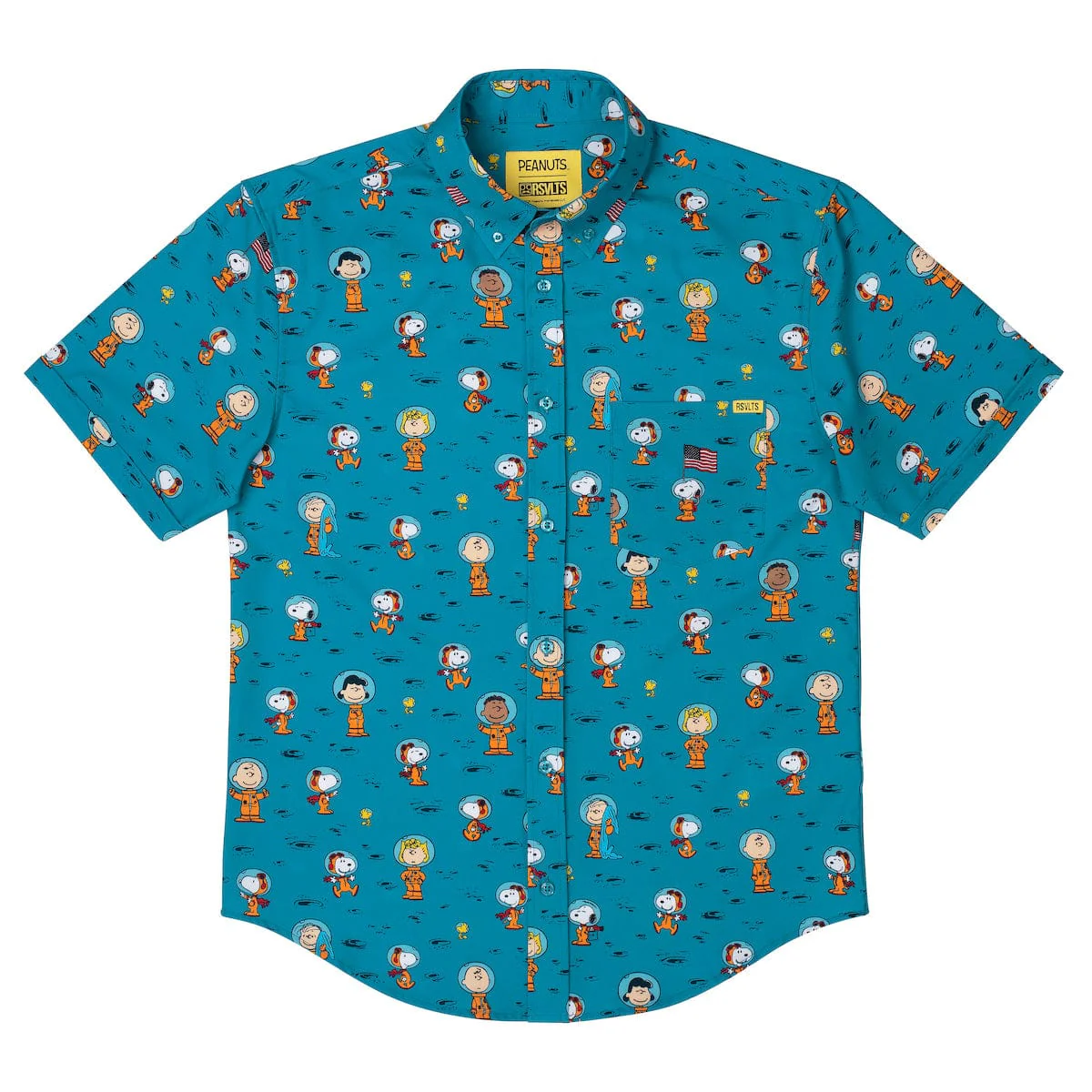 Peanuts "Astro 'Nuts" – KUNUFLEX Short Sleeve Shirt - Image 5