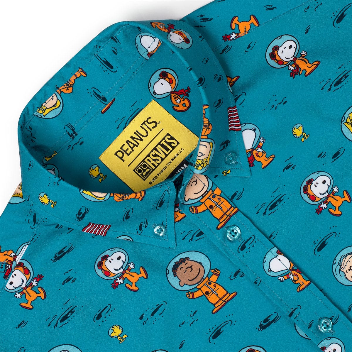 Peanuts "Astro 'Nuts" – KUNUFLEX Short Sleeve Shirt - Image 6