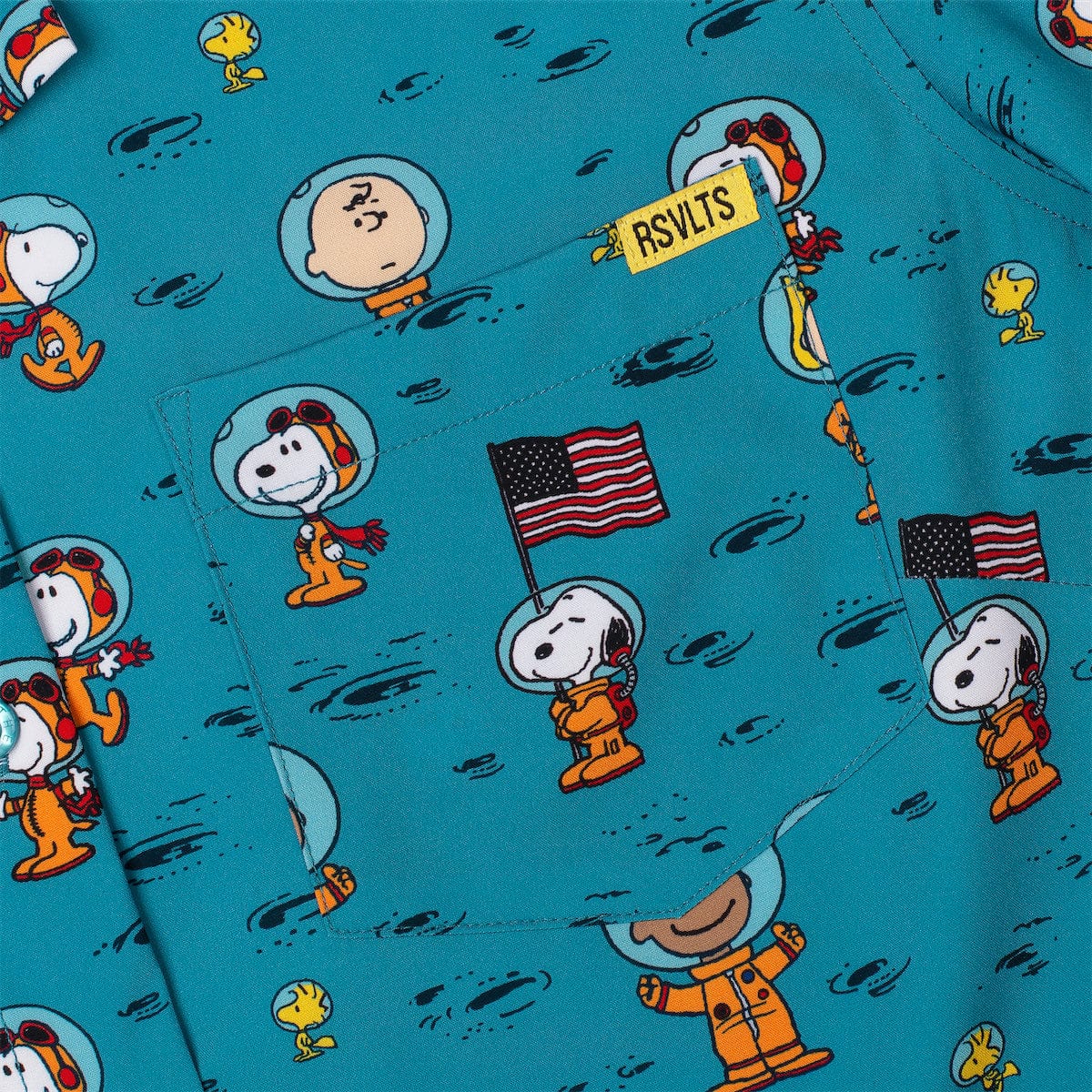 Peanuts "Astro 'Nuts" – Women's KUNUFLEX Short Sleeve Shirt - Image 4