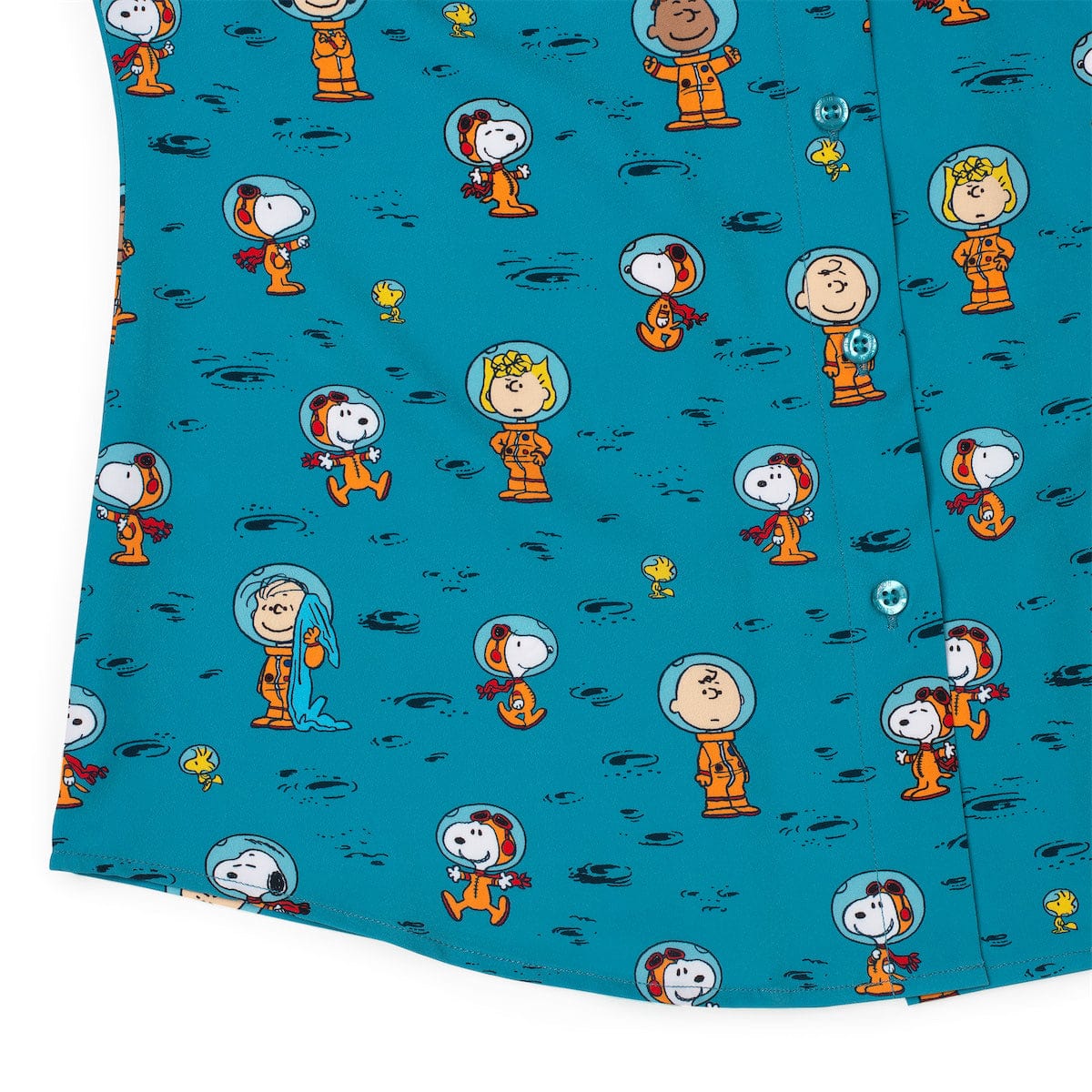 Peanuts "Astro 'Nuts" – Women's KUNUFLEX Short Sleeve Shirt - Image 7