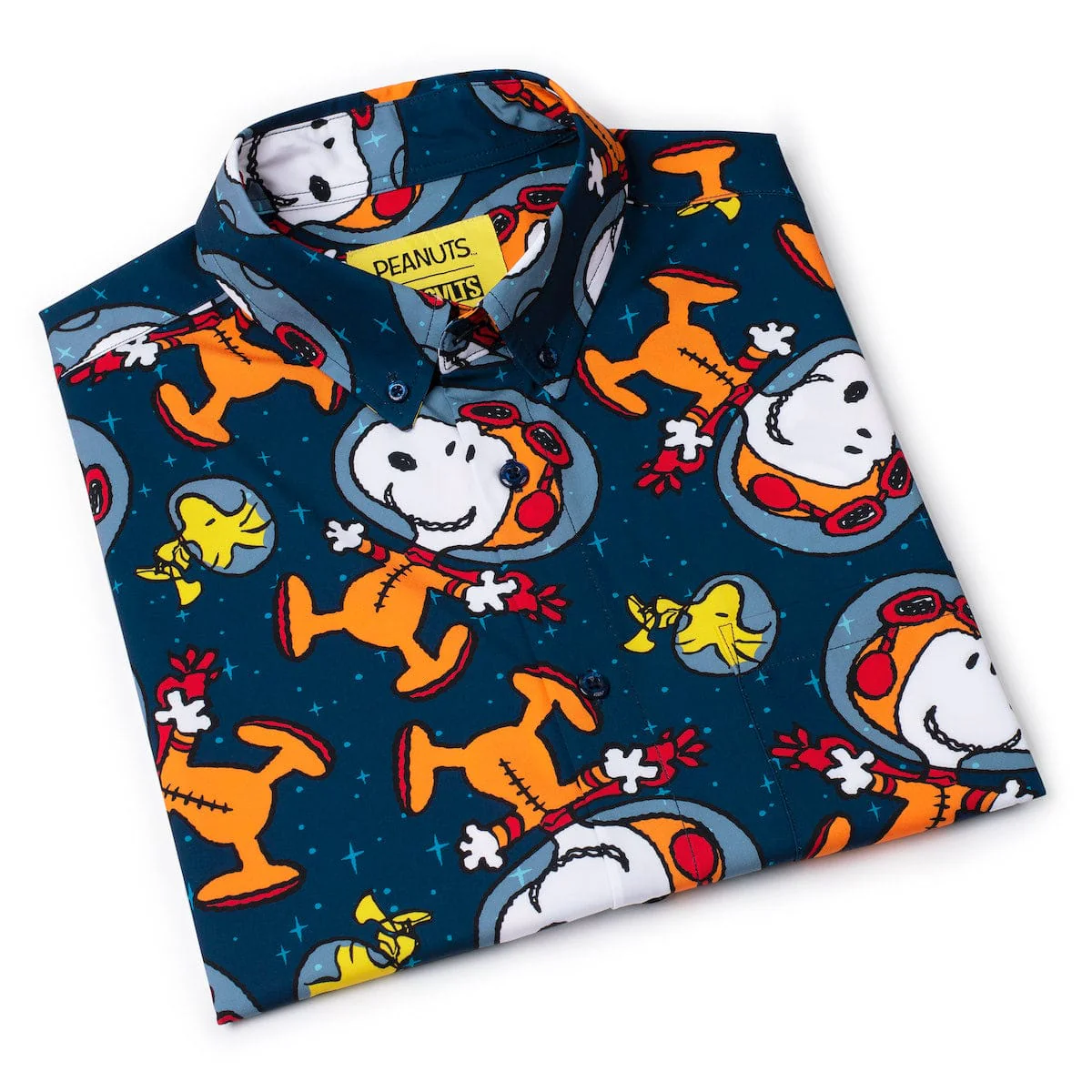 Peanuts "Snoopy in Space" – KUNUFLEX Short Sleeve Shirt - Image 8