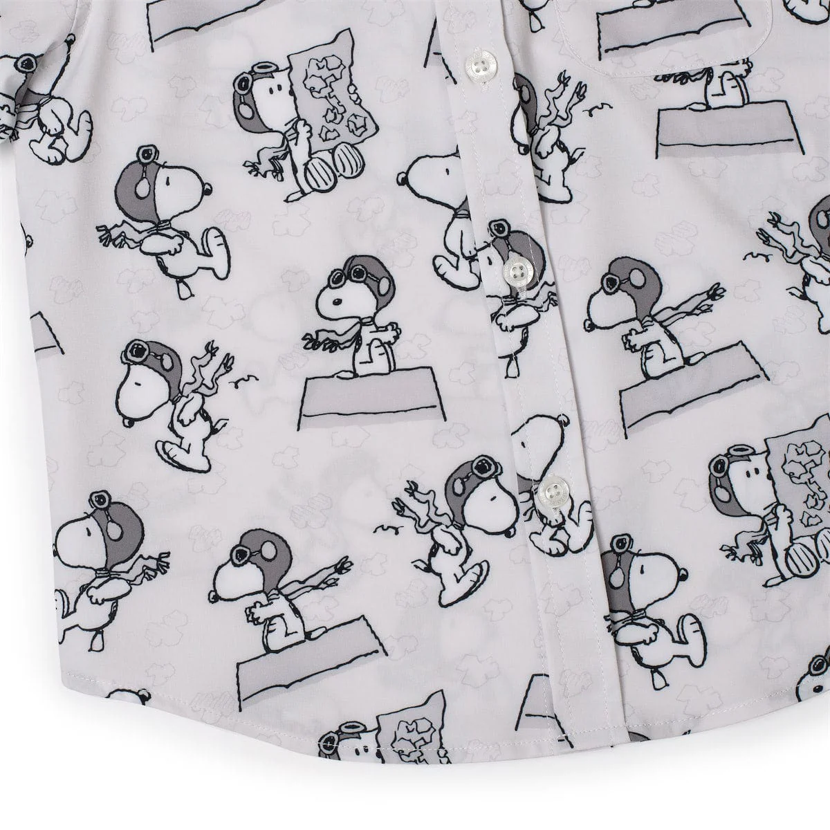 Peanuts "The Flying Ace" – Preschooler KUNUFLEX Short Sleeve Shirt - Image 5