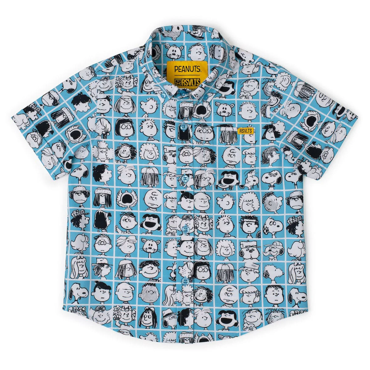 Peanuts "The Peanut Gallery" – Preschooler KUNUFLEX Short Sleeve Shirt - Image 2