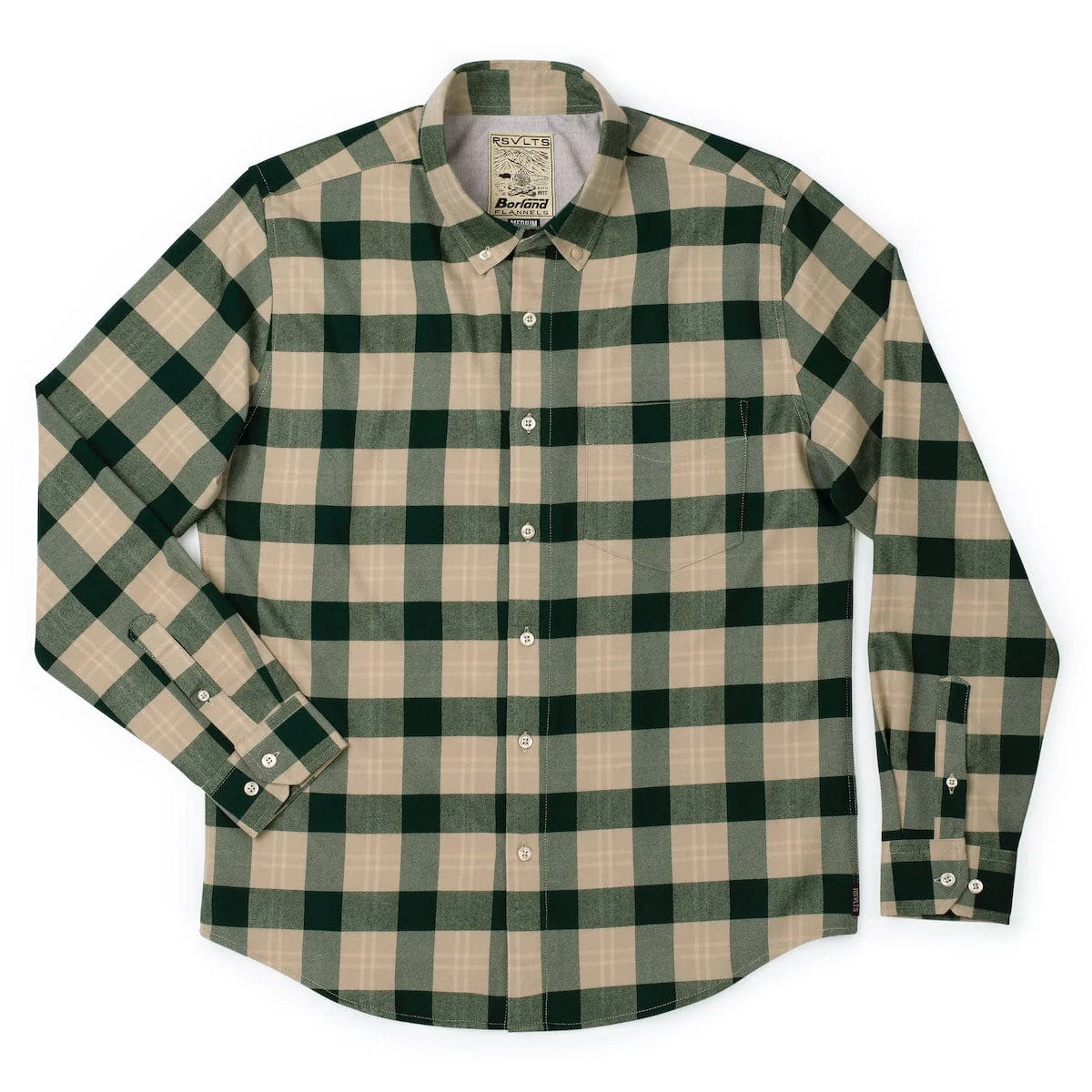 Plaid Kroeger – BorlandFlex™ Long Sleeve Flannel - Image 2