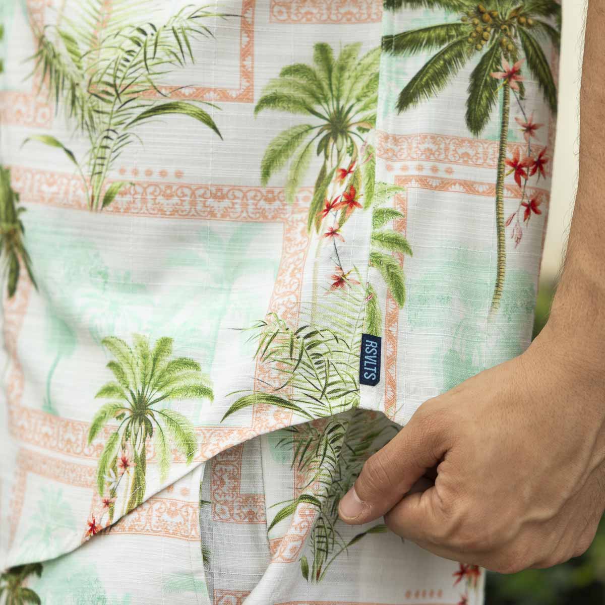 Portraits of Paradise – Bamboo Short Sleeve Shirt - Image 9
