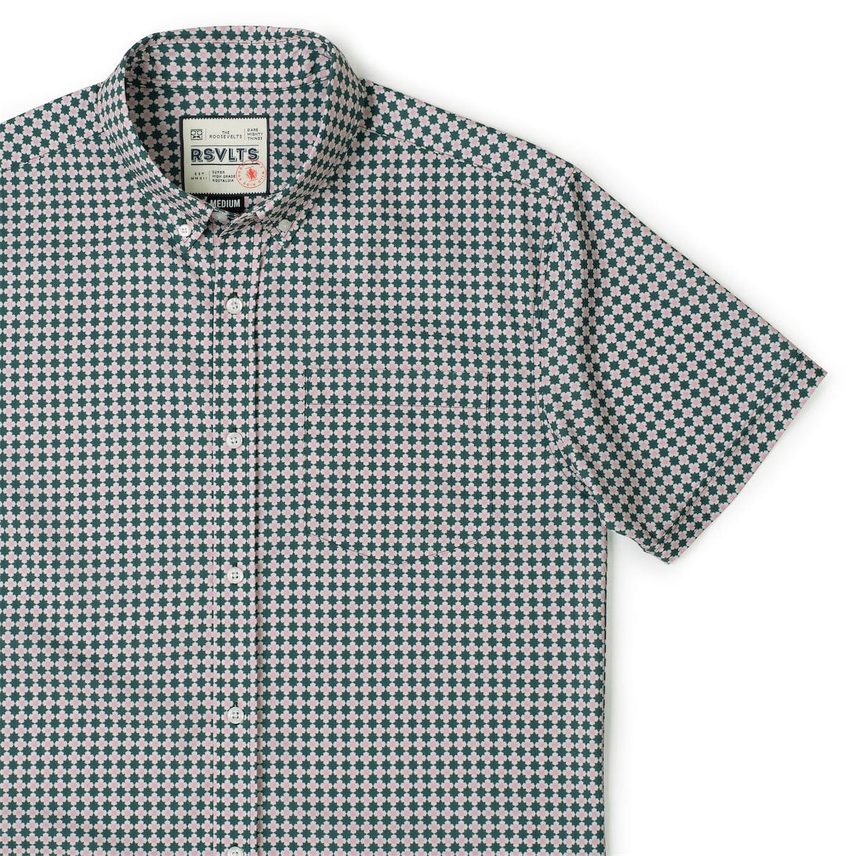 Quantum Quilt – KUNUFLEX Short Sleeve Shirt - Image 4