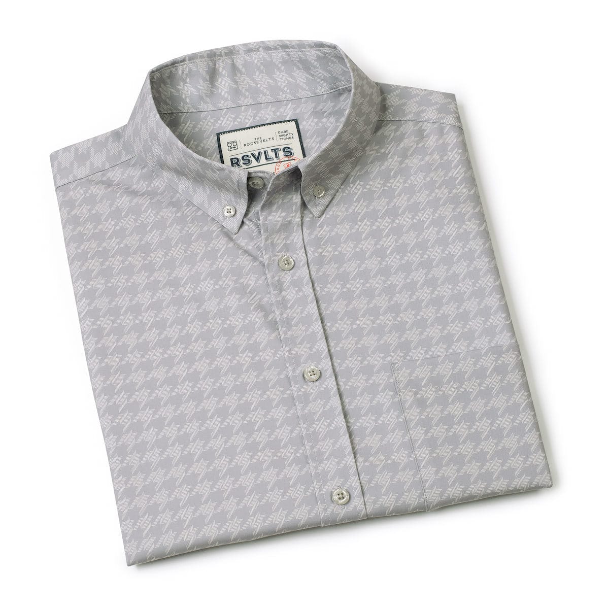 Release the Houndstooth – KUNUFLEX Short Sleeve Shirt - Image 8