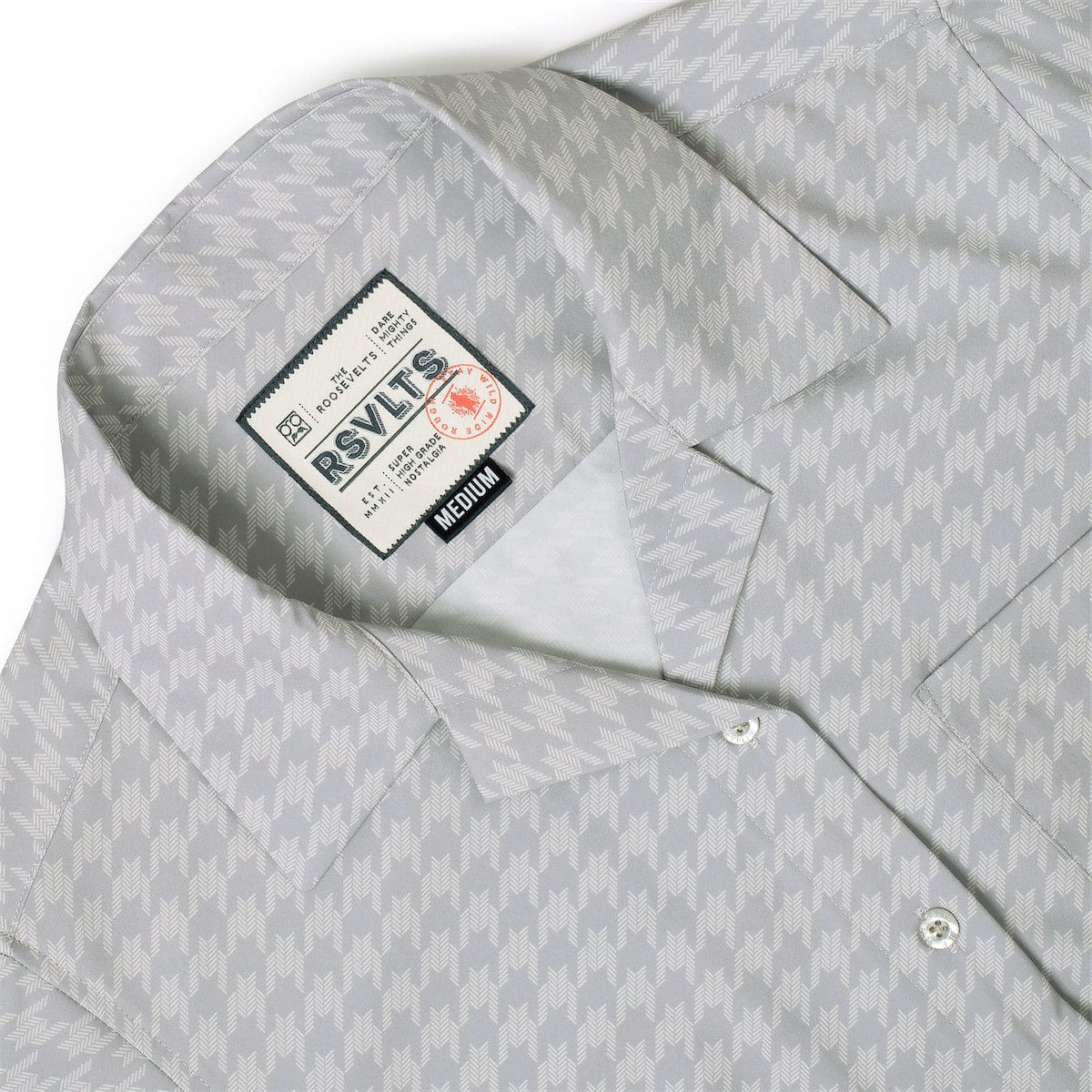 Release the Houndstooth – Women's KUNUFLEX Short Sleeve Shirt - Image 3