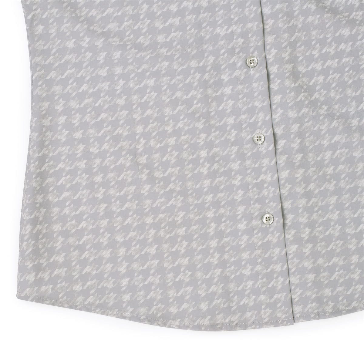 Release the Houndstooth – Women's KUNUFLEX Short Sleeve Shirt - Image 4