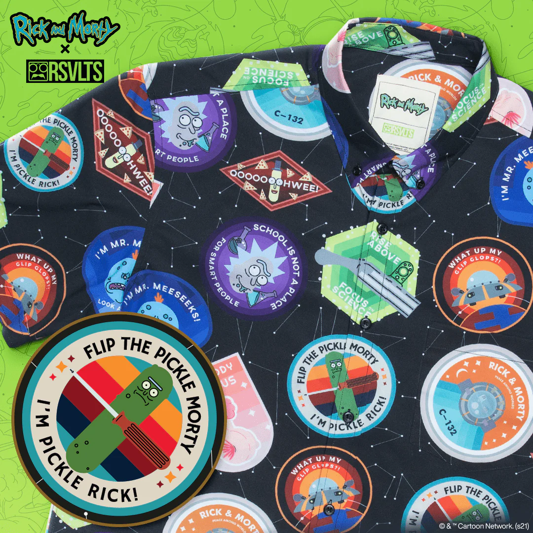 Rick and Morty "Touricks Attraction" – KUNUFLEX Short Sleeve Shirt - Image 6
