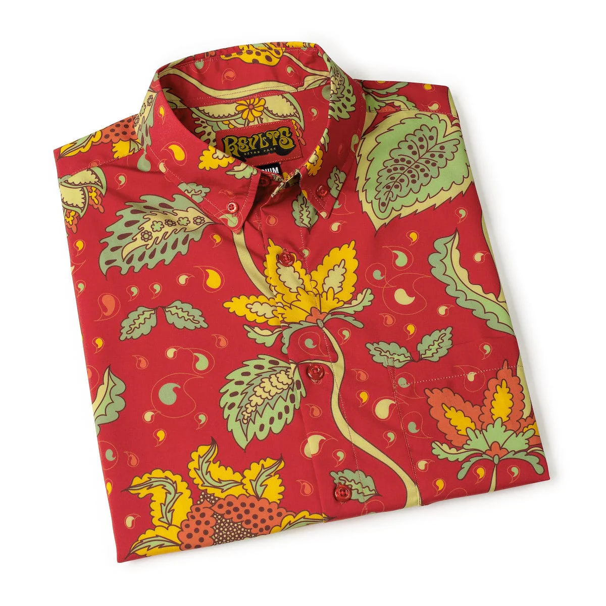 ‘70s Retro "Baba O’Redly" – KUNUFLEX Short Sleeve Shirt - Image 9
