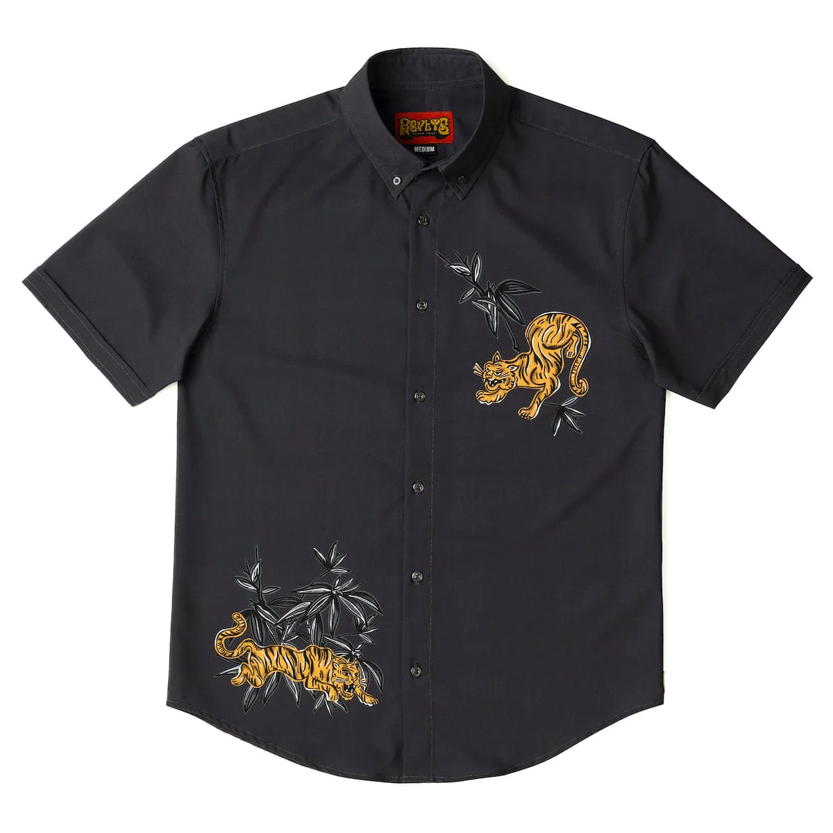 ‘70s Retro "Night Moves" – KUNUFLEX Short Sleeve Shirt - Image 2