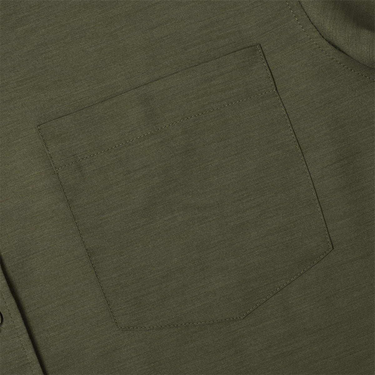 Dusty Olive – KUNUFLEX Short Sleeve Shirt - Image 7