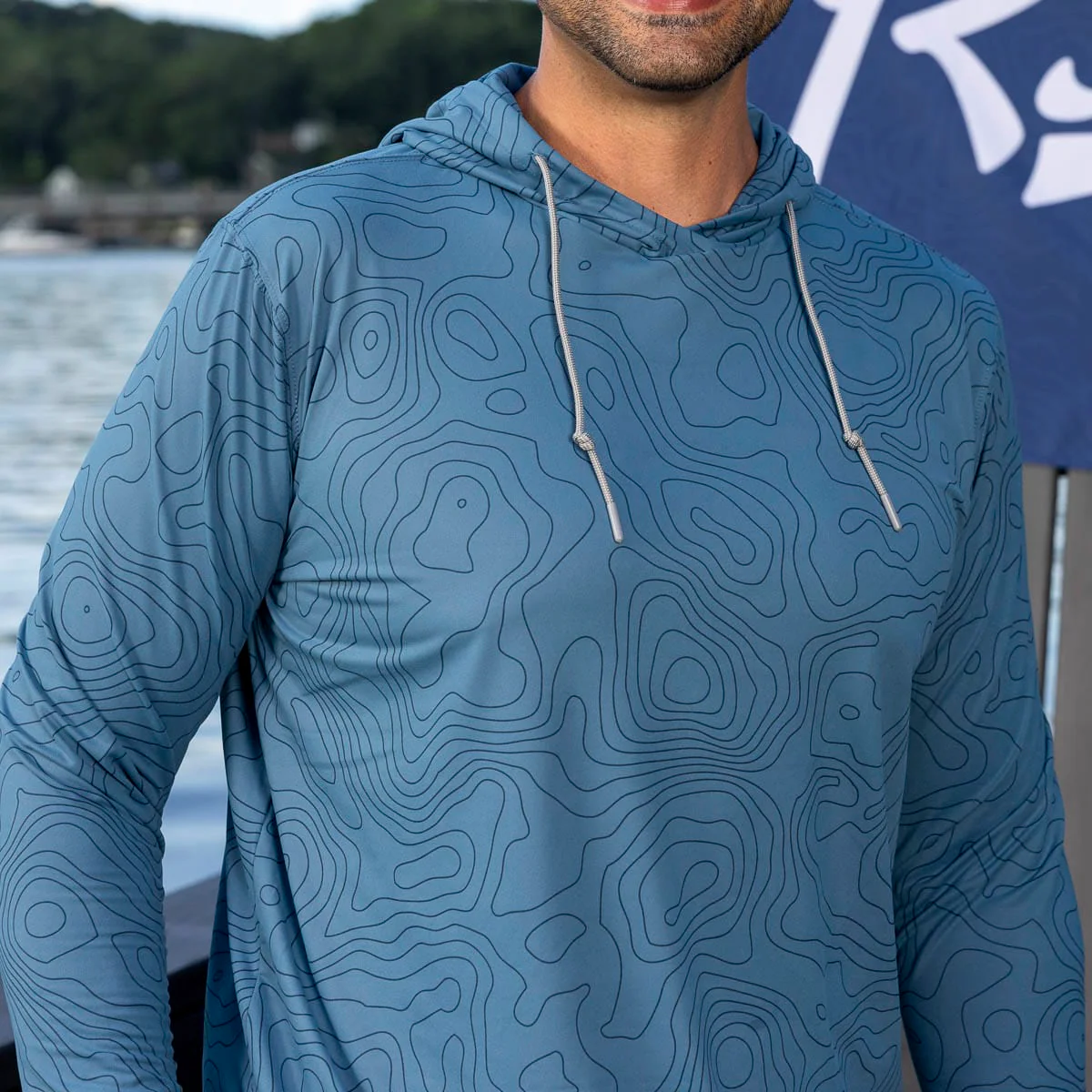 Topo (Inverted) – Performance Hoodie - Image 4