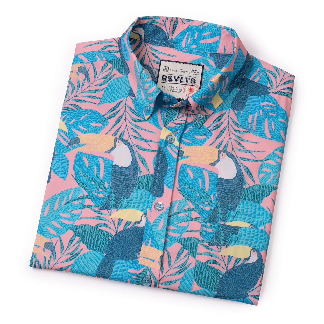 Toucan Tango – KUNUFLEX Short Sleeve Shirt - Image 8