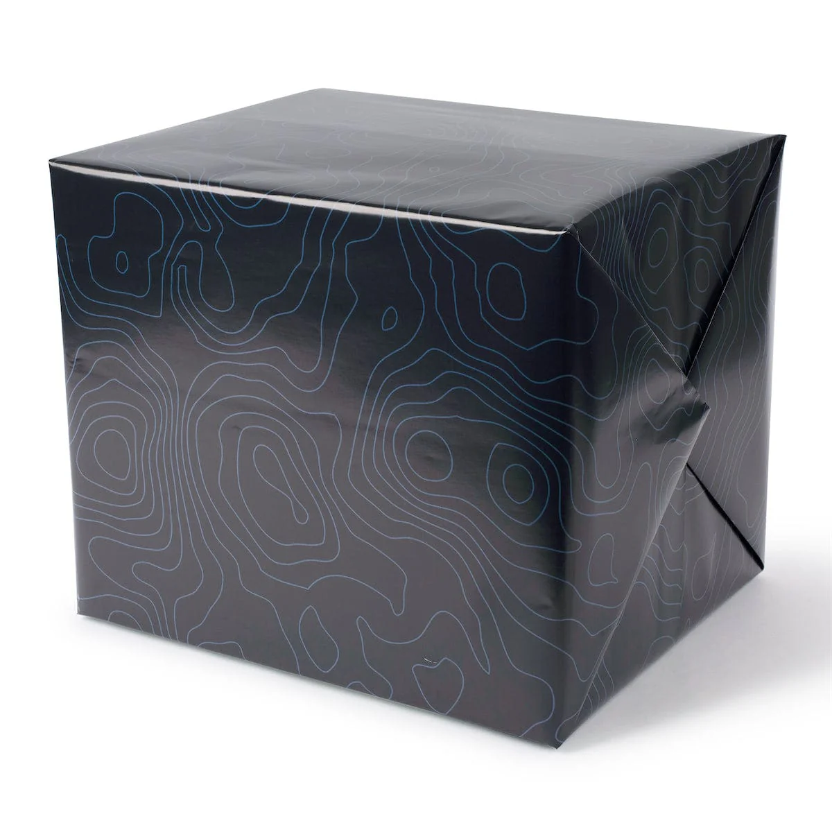 Topo (Sky/Navy) – Wrapping Paper