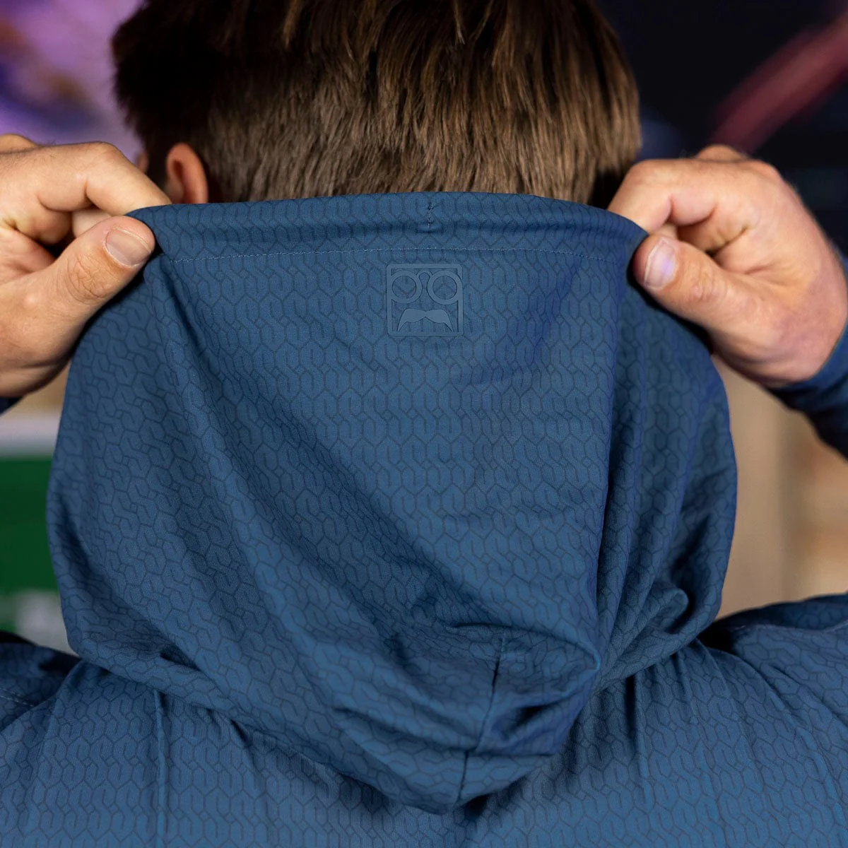 S Is for Legend (Navy) – Performance Hoodie - Image 6