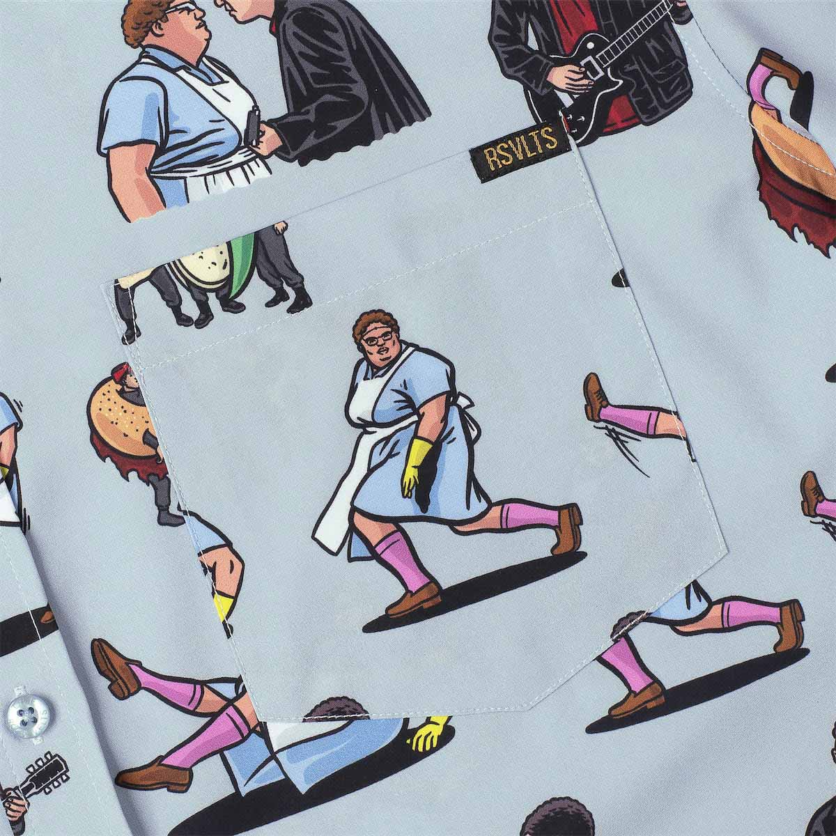 SNL50 "Lunch Lady Land" – KUNUFLEX Short Sleeve Shirt - Image 3