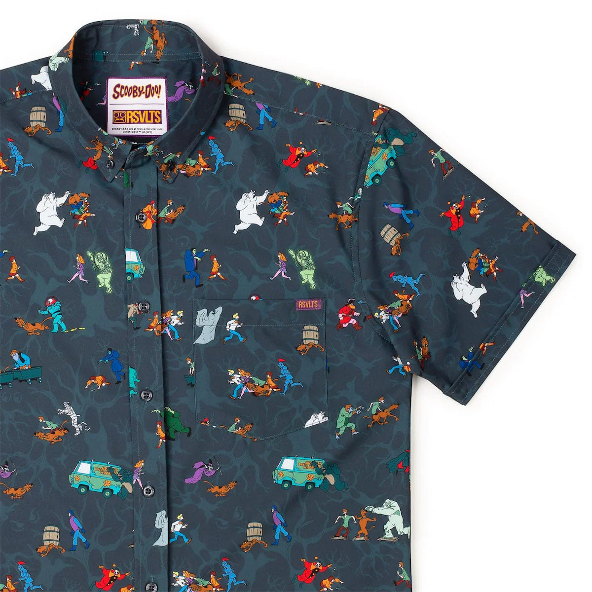 Scooby-Doo "Behind You!" – KUNUFLEX Short Sleeve Shirt