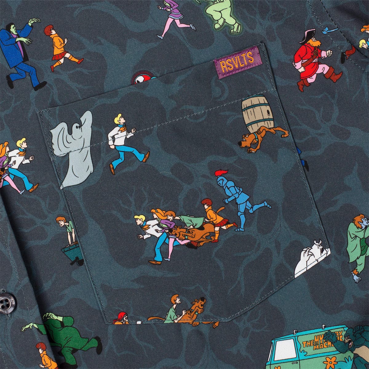 Scooby-Doo "Behind You!" – KUNUFLEX Short Sleeve Shirt - Image 3