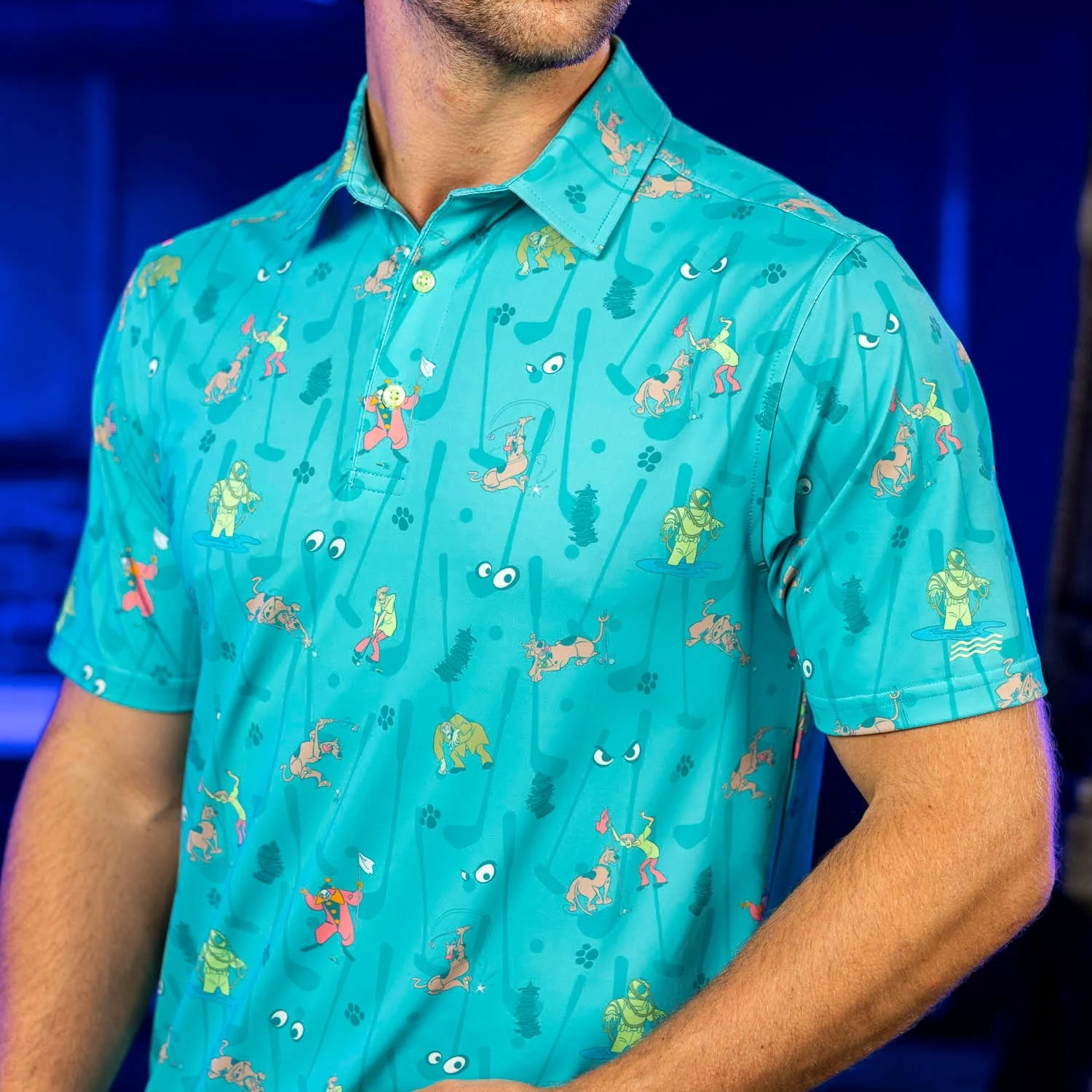 Scooby-Doo "Ghoulish Greens" – All-Day Polo - Image 2