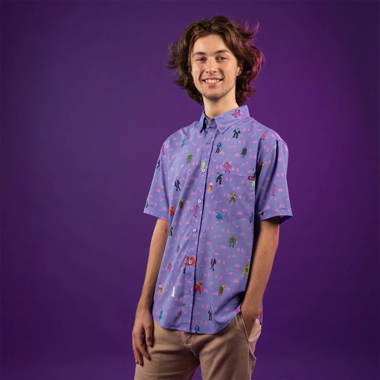 Scooby-Doo "Scoob, Run!" – KUNUFLEX Short Sleeve Shirt - Image 2