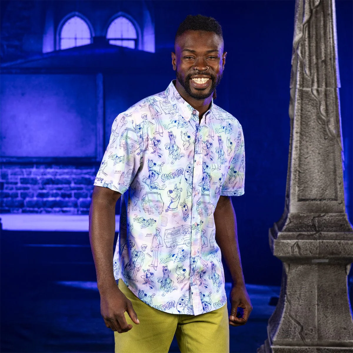 Scooby-Doo "Scooby Doodles" – KUNUFLEX Short Sleeve Shirt - Image 2