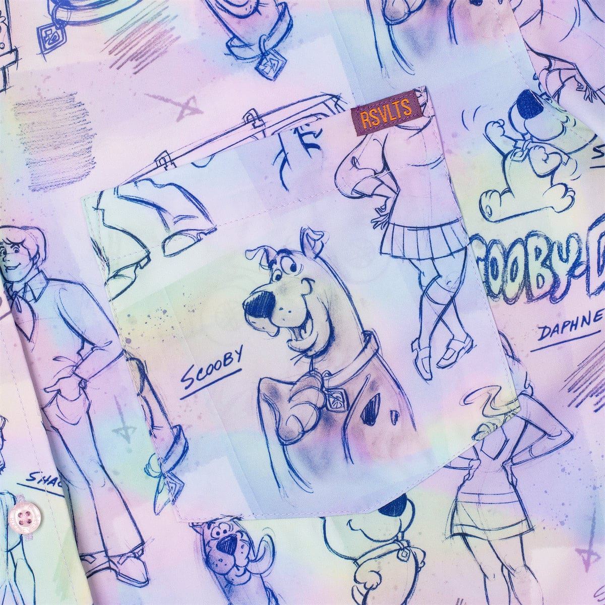 Scooby-Doo "Scooby Doodles" – KUNUFLEX Short Sleeve Shirt - Image 3