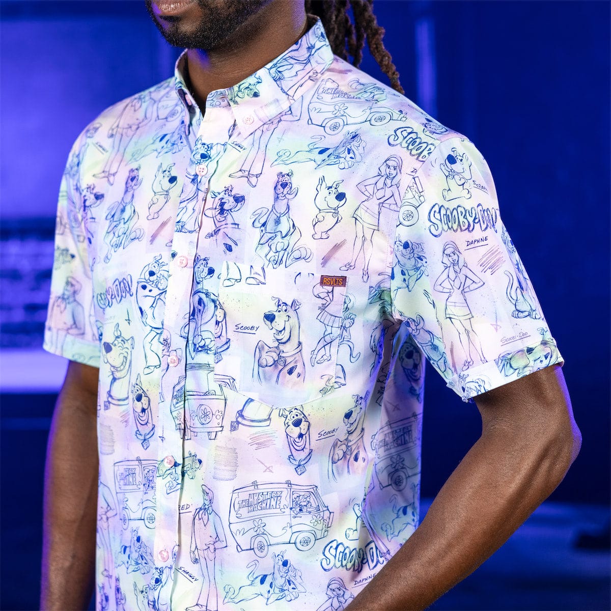 Scooby-Doo "Scooby Doodles" – KUNUFLEX Short Sleeve Shirt - Image 4