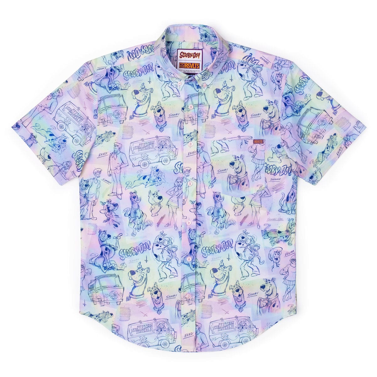 Scooby-Doo "Scooby Doodles" – KUNUFLEX Short Sleeve Shirt - Image 5