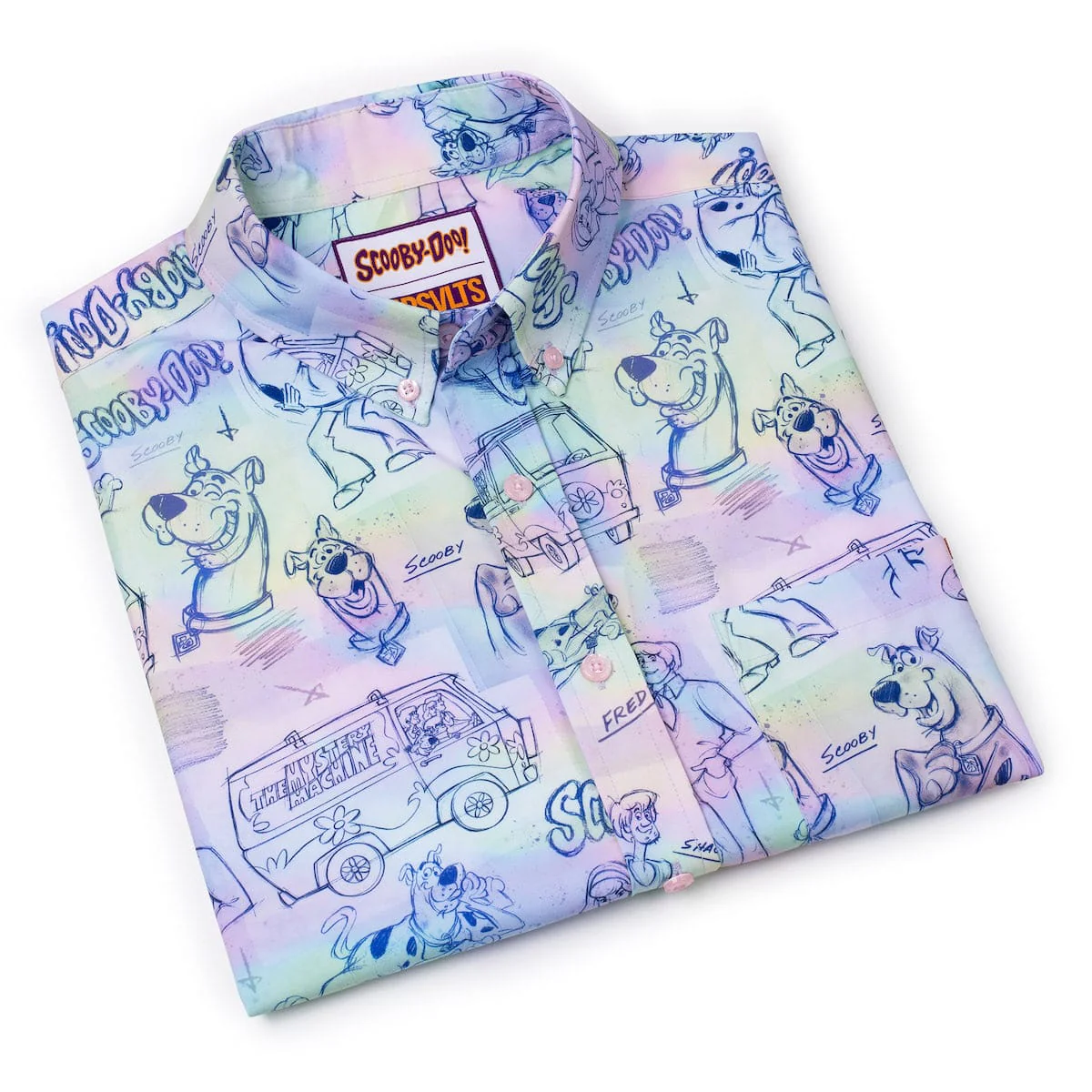 Scooby-Doo "Scooby Doodles" – KUNUFLEX Short Sleeve Shirt - Image 8