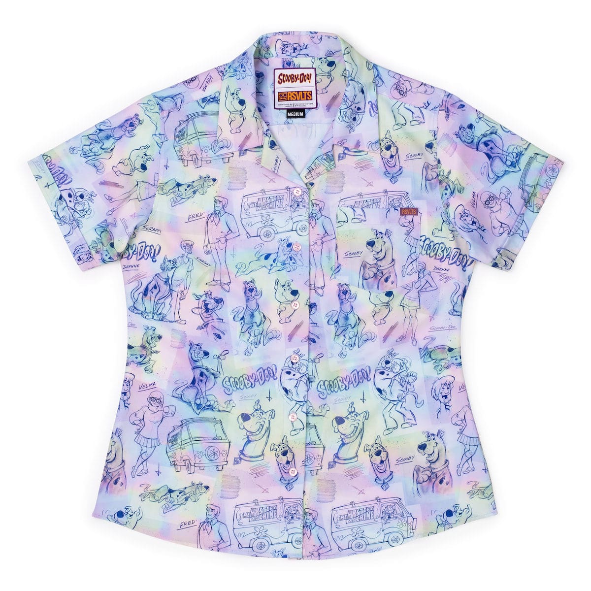 Scooby-Doo "Scooby Doodles" – Women's KUNUFLEX Short Sleeve Shirt - Image 2