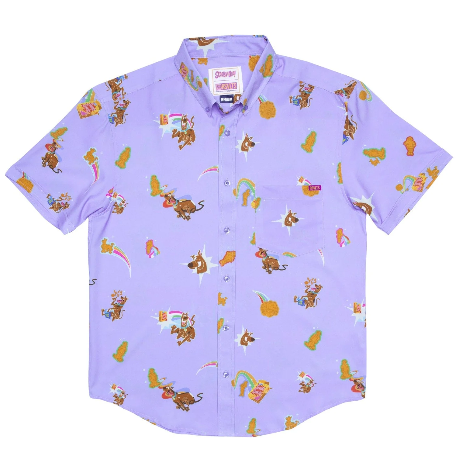 Scooby-Doo "Scooby Snacks" – KUNUFLEX Short Sleeve Shirt - Image 3