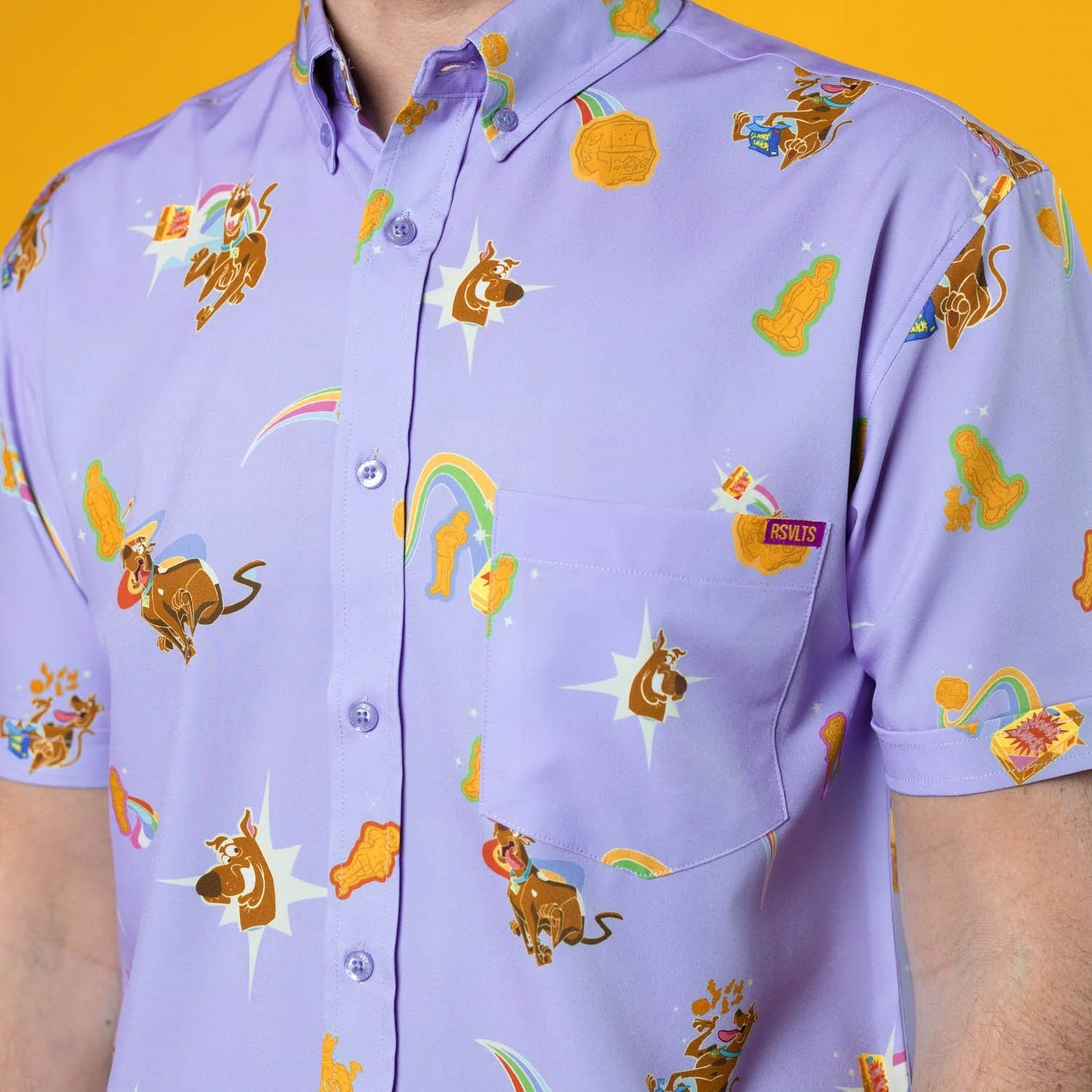 Scooby-Doo "Scooby Snacks" – KUNUFLEX Short Sleeve Shirt - Image 5
